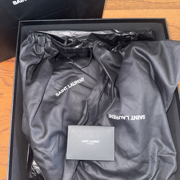 SAINT LAURENT MENS CHELSEA BOOTS NEW SIGARO MENS SIZE 40 - Picture 7 of 14